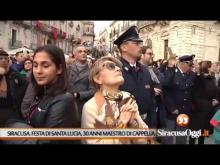 Siracusa. Festa di Santa Lucia, i 30 anni da Maestro di Cappella di Benedetto Ghiurmino