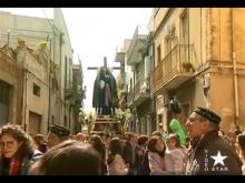 Biancavilla: processione Madonna Addolorata Venerdi Santo 7 aprile 2023